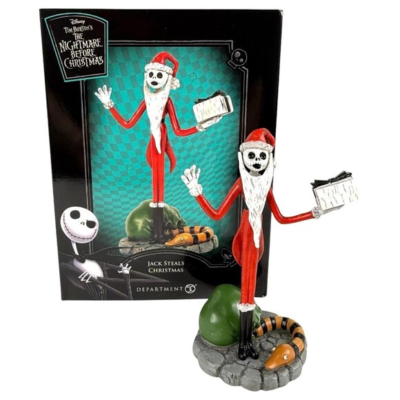 Department 56 Other - NEW Dept 56 The Nightmare Before Christmas Jack Steals Christmas Figurine Disney